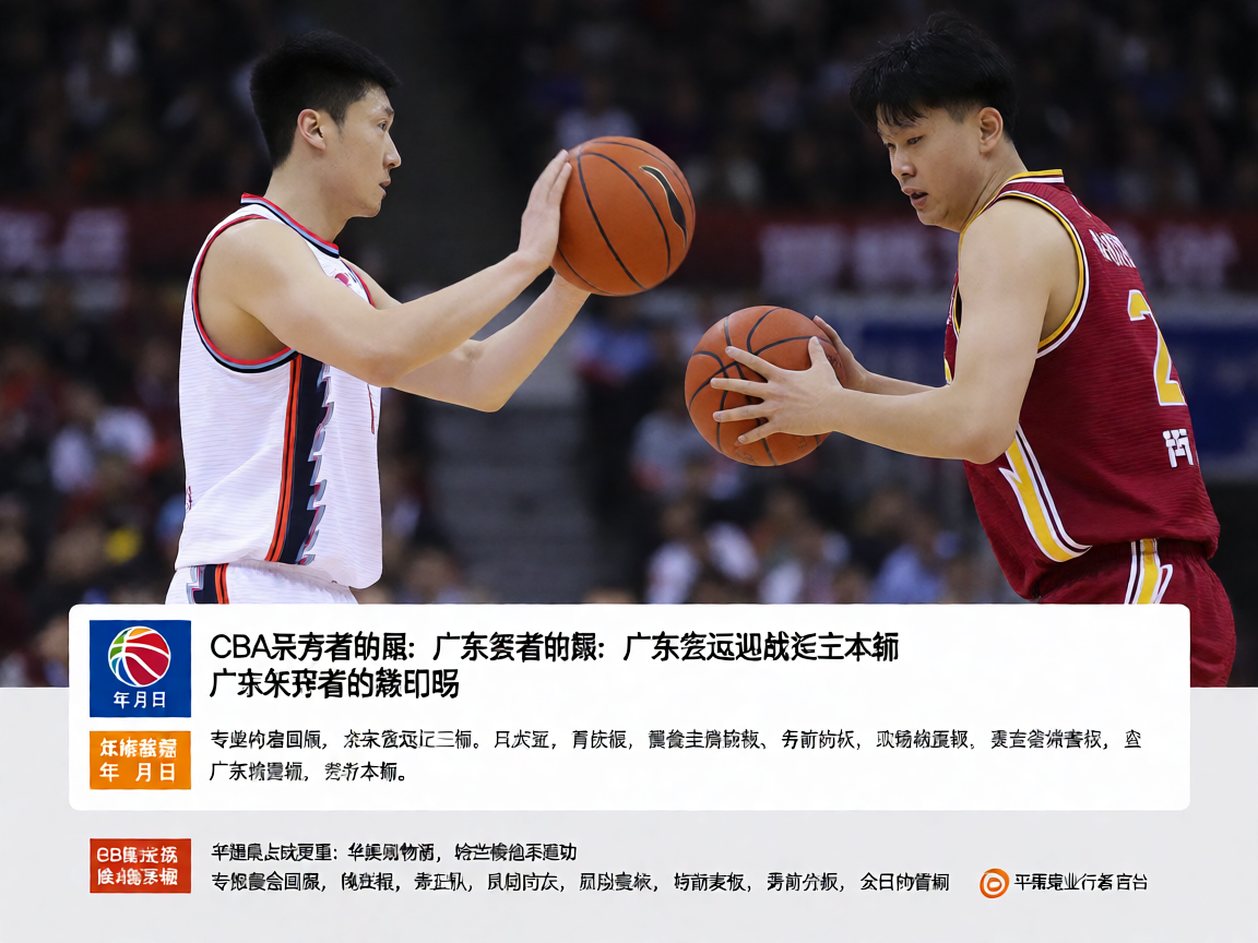 CBA季后赛广东辽宁对决前瞻分析